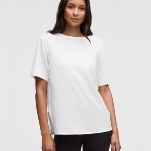 Relaxed Fit Boatneck Tshirt
